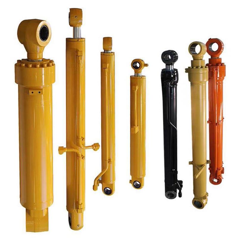 雅琪加工活塞式焊接油缸 前法兰式与双耳式液压油缸详解